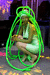 Зеленая Медуза перед прыжком